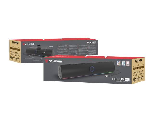 Genesis 2.0 Soundbar HELIUM 312BT schwarz Multimedia-Technik Aktivboxen-0