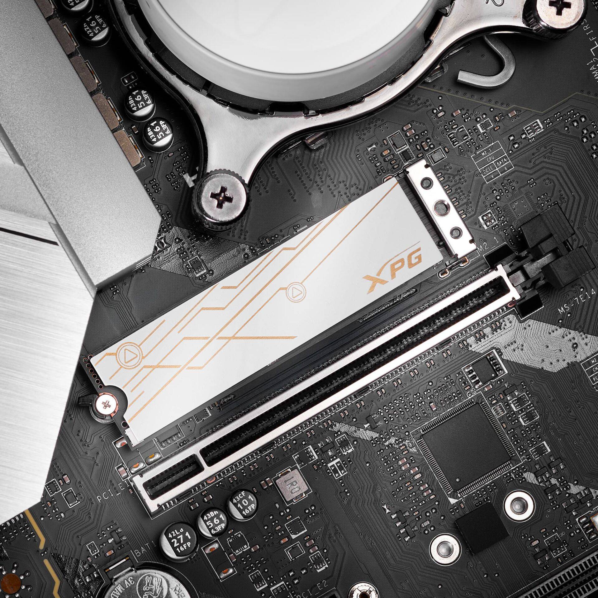 ADATA - XPG MARS 980 Blade - SSD - 4 TB - intern - M.2 2280 - PCI Express 5.0 x4 (NVMe)-2
