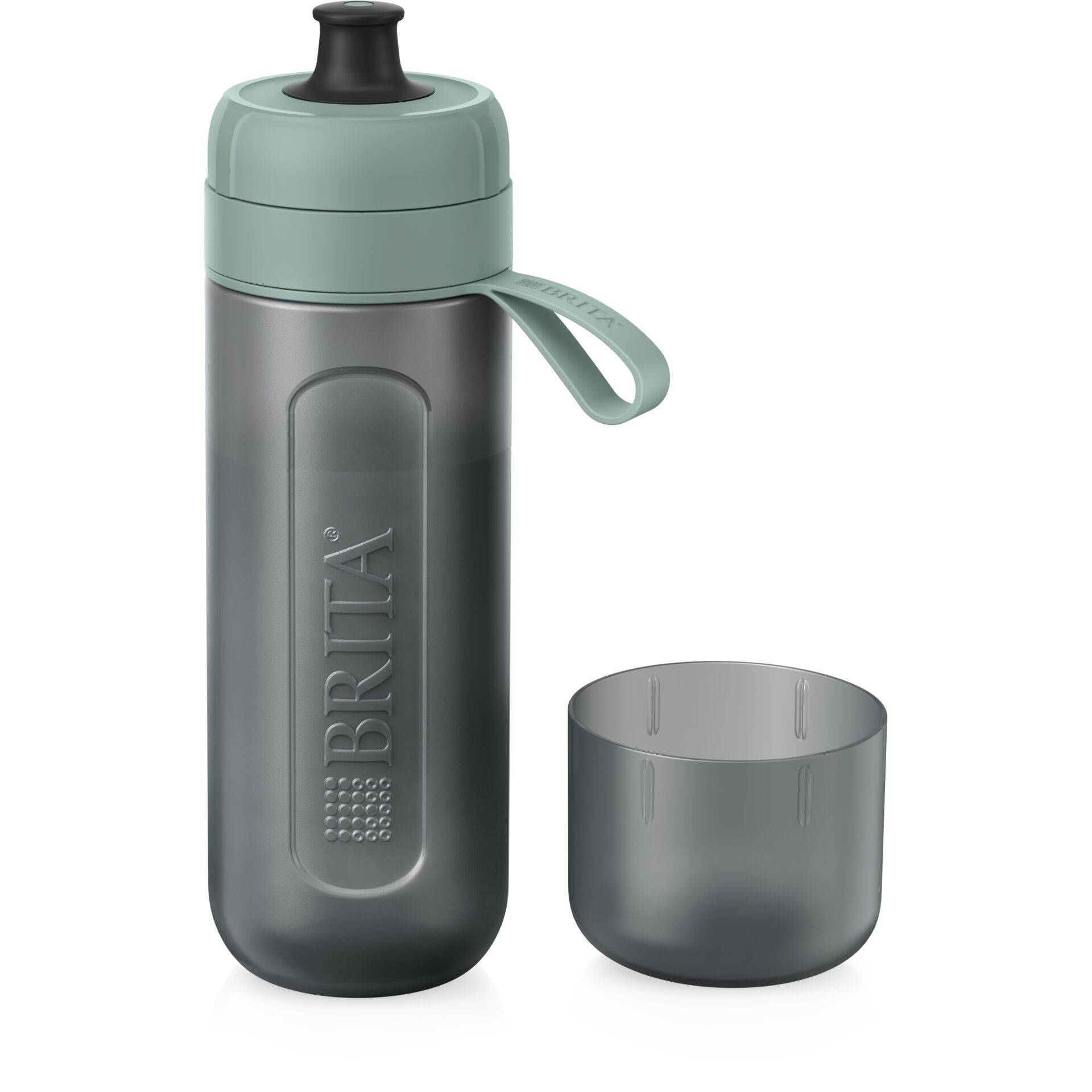Brita Fill & Go Active darkgreen inkl. 2 MicroDisc-0