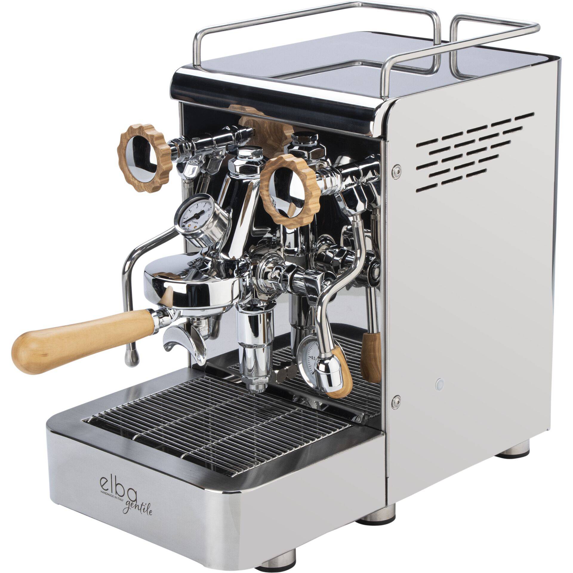 ELBA Gentile INOX Siebträgermaschine-0