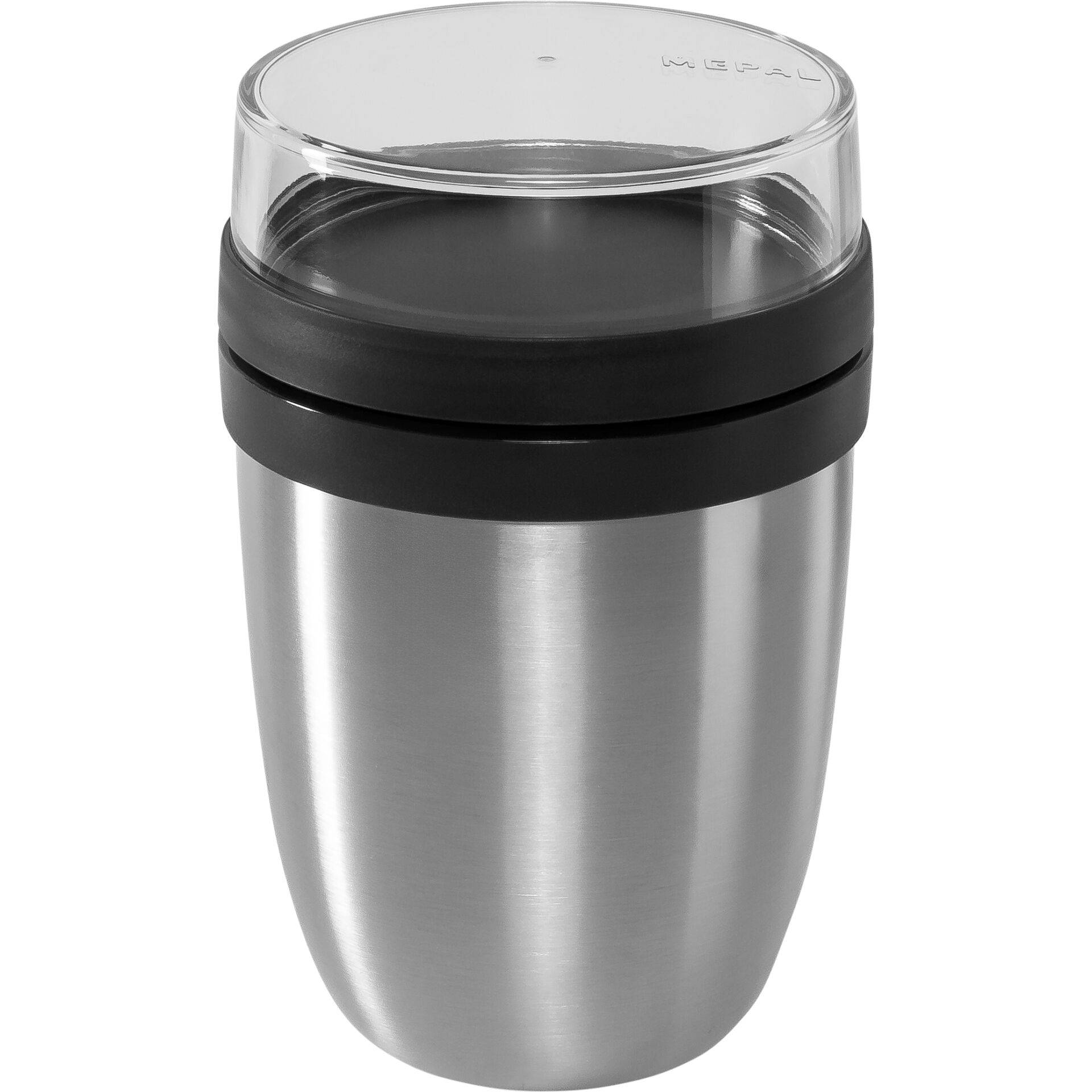 Mepal Thermo-Lunchpot Ellipse Edelstahl Nordic Black 500+200ml-0