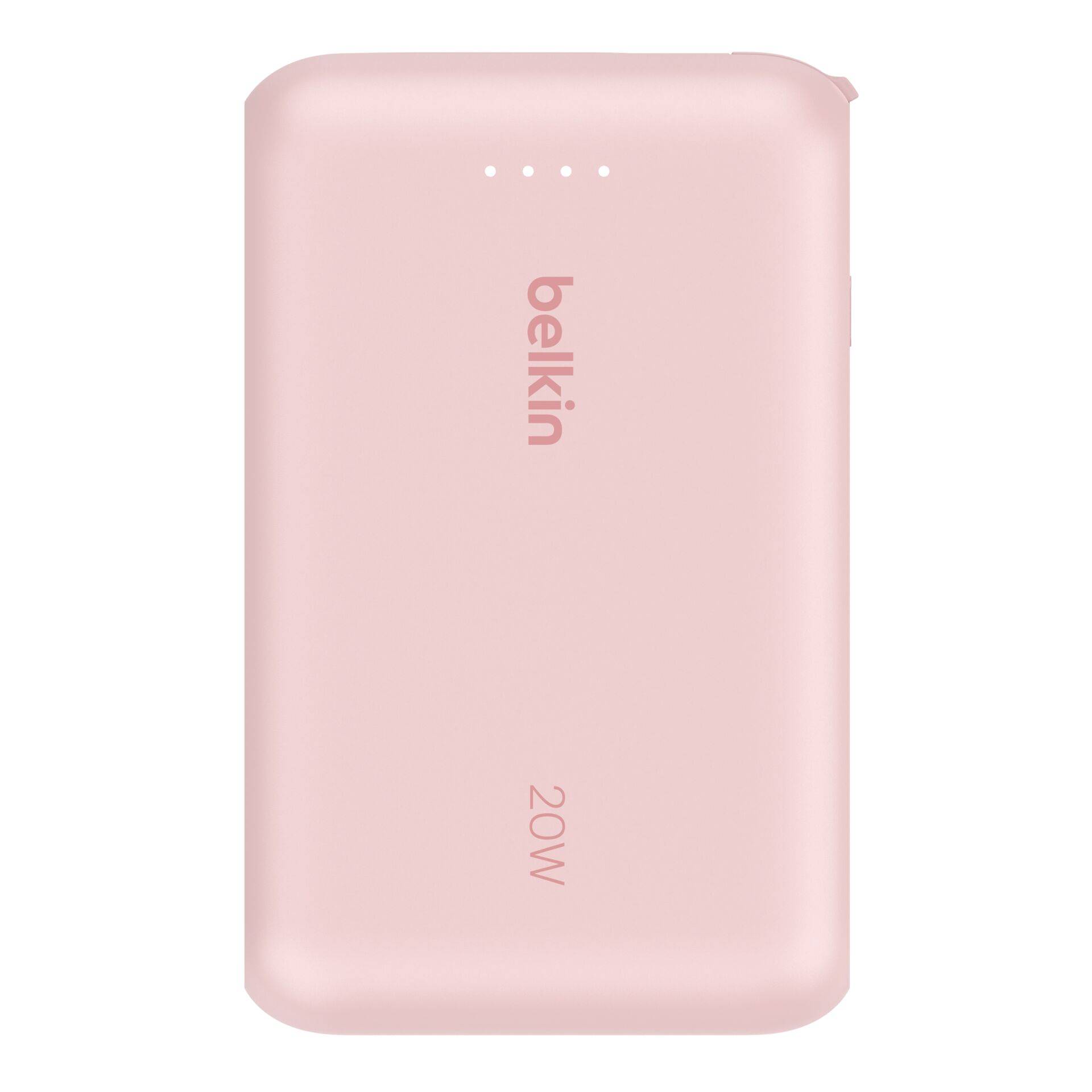 Belkin BoostCharge - Powerbank - mit integriertem Kabel - 10000 mAh - 20 Watt - 3 A - Fast Charge - 2 Ausgabeanschlussst-2
