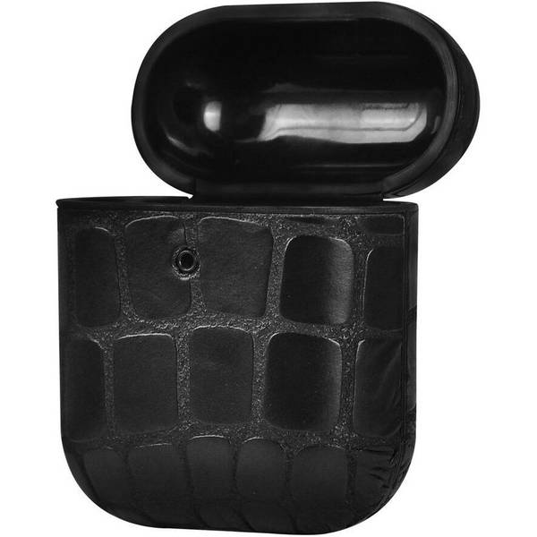 TERRATEC AirPods Case AirBox Stone Pattern Black Multimedia-Technik Apple Zubehör