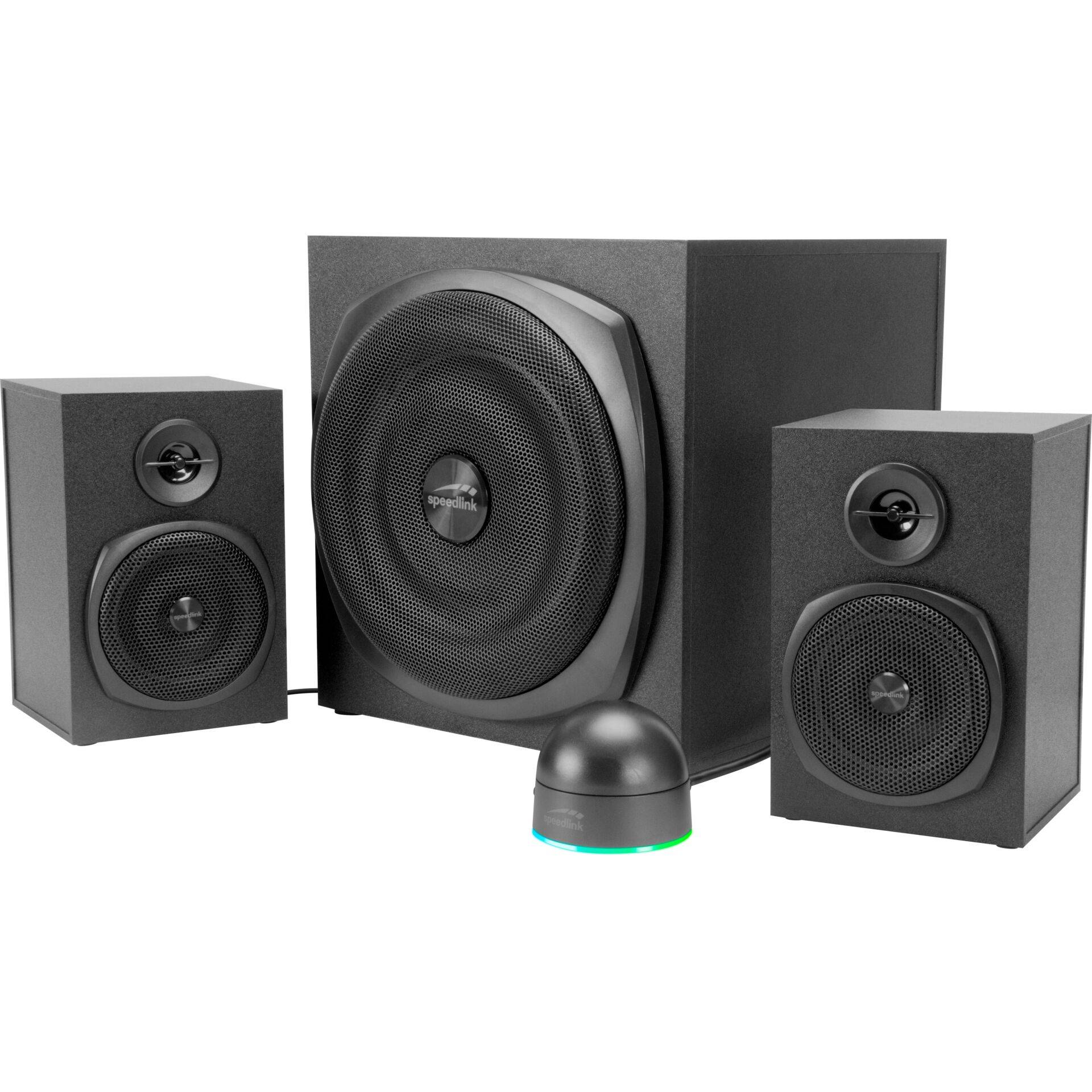 speedlink GRAVITY LT 2.1 Subwoofer System, schwarz SL-820009-BK-2