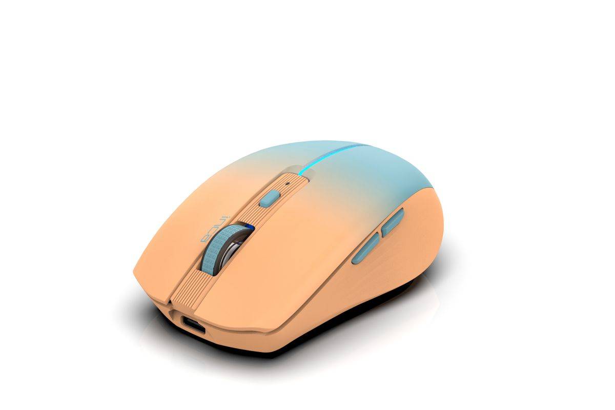 INCA IWM-511RT - rechts - Optisch - RF Wireless+ Bluetooth+ USB Type-C - Maus - 1.600 - Maus - 1.600 dpi-1