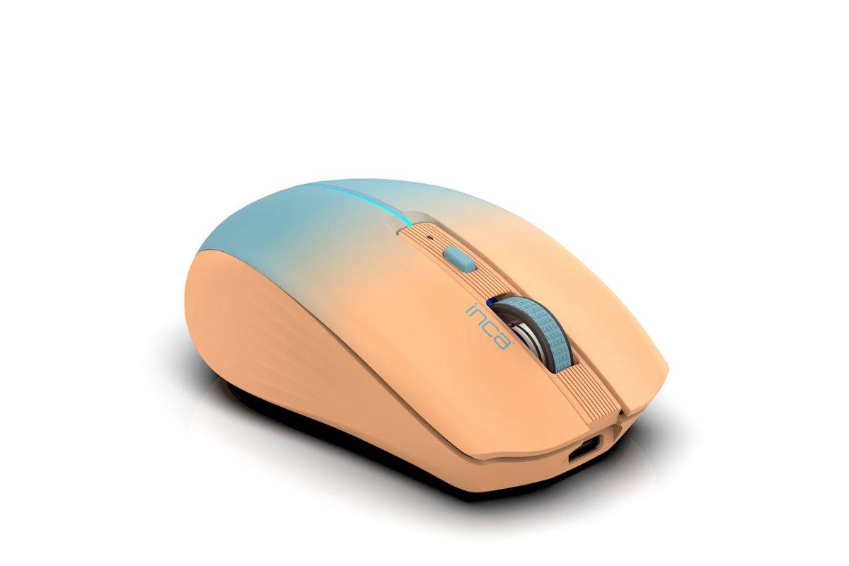 INCA IWM-511RT - rechts - Optisch - RF Wireless+ Bluetooth+ USB Type-C - Maus - 1.600 - Maus - 1.600 dpi-2
