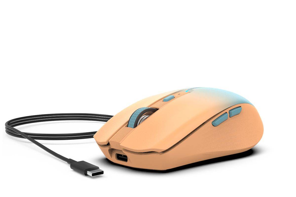 INCA IWM-511RT - rechts - Optisch - RF Wireless+ Bluetooth+ USB Type-C - Maus - 1.600 - Maus - 1.600 dpi-4