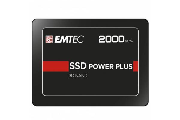 EMTEC X150 Power Plus - SSD - 2 TB - intern - 2.5" (6.4 cm)