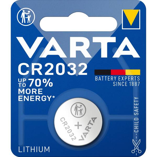 Varta 100x1 electronic CR 2032 VPE Masterkarton - CR2032 - CR2032 - 230 mAh