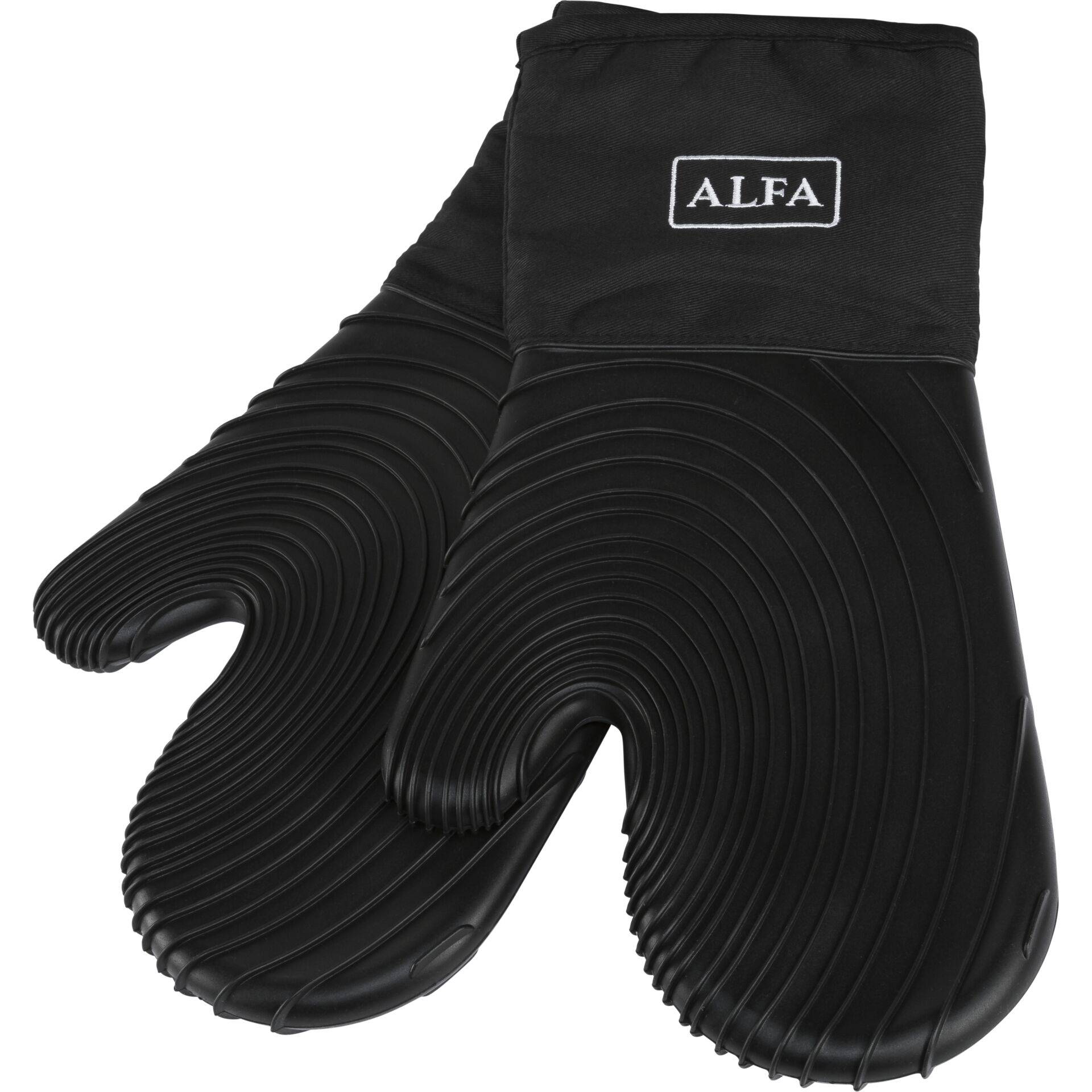 Ofenhandschuhe Schwarz-0