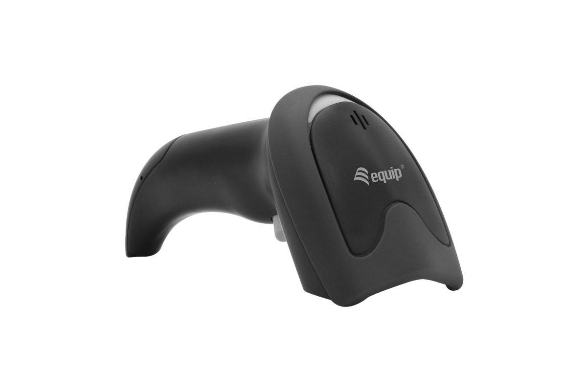 Equip USB 2D-Barcodescanner, mit Ständer, Tragbares Barcodelesegerät, 1D/2D, LED, Codabar, Code 11,-0
