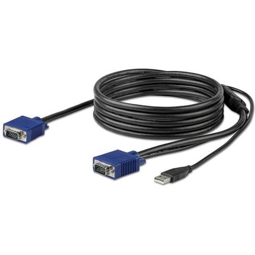 StarTech.com StarTech 3 m KVM Kabel für StarTech.com Rackmount Konsolen - Video- / USB-Kabel - Mini-VGA (M)-2