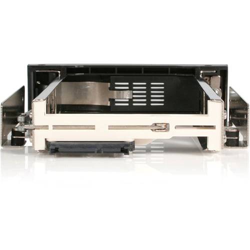 StarTech.com SATA Wechselrahmen trägerlos Mobiles Hot Swap Festplatten Speicher Rack 3,5" Speicher-Rack 3.5" Schwarz-1