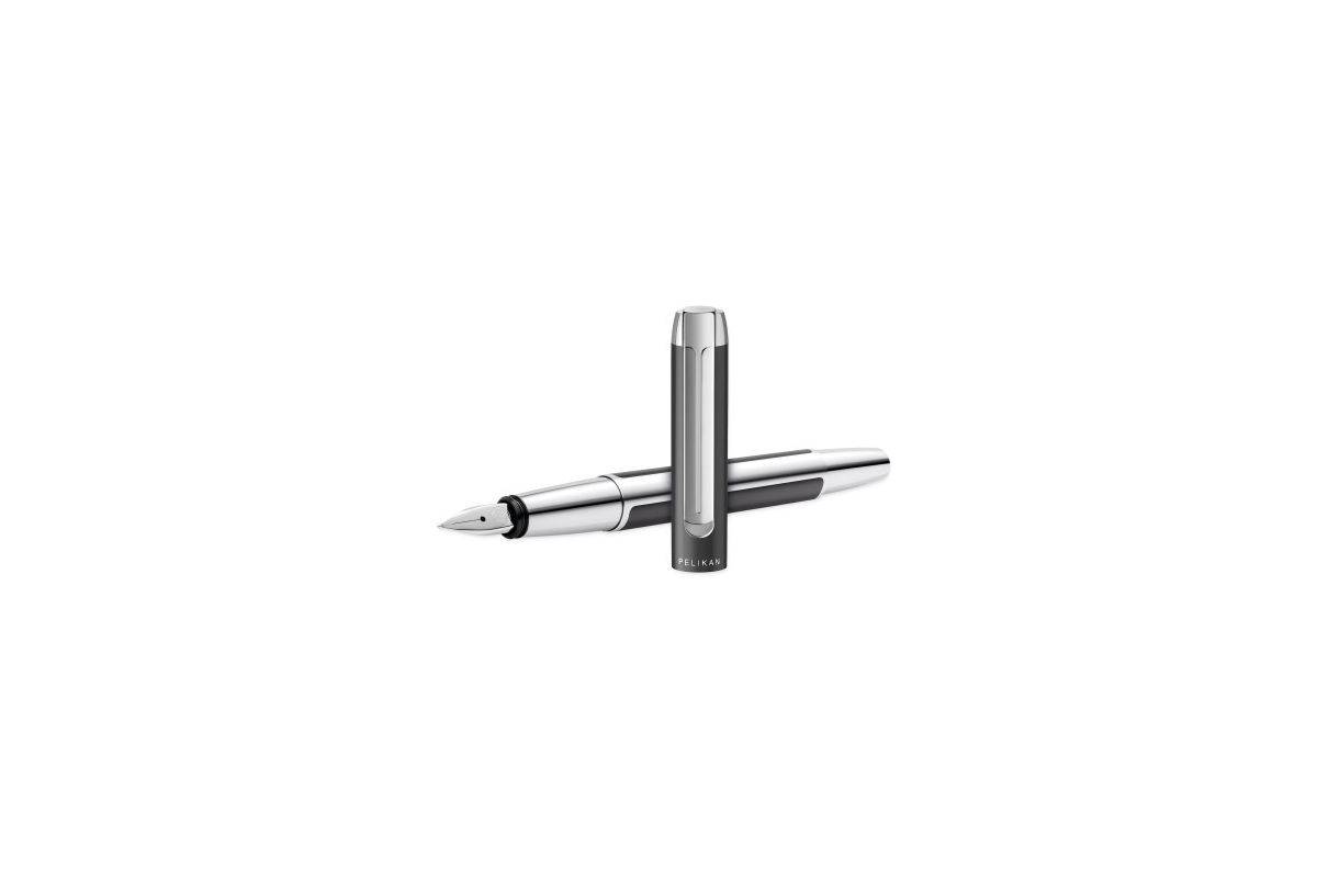 Pelikan Füllhalter "PURA", anthrazit, Federbreite: B-1