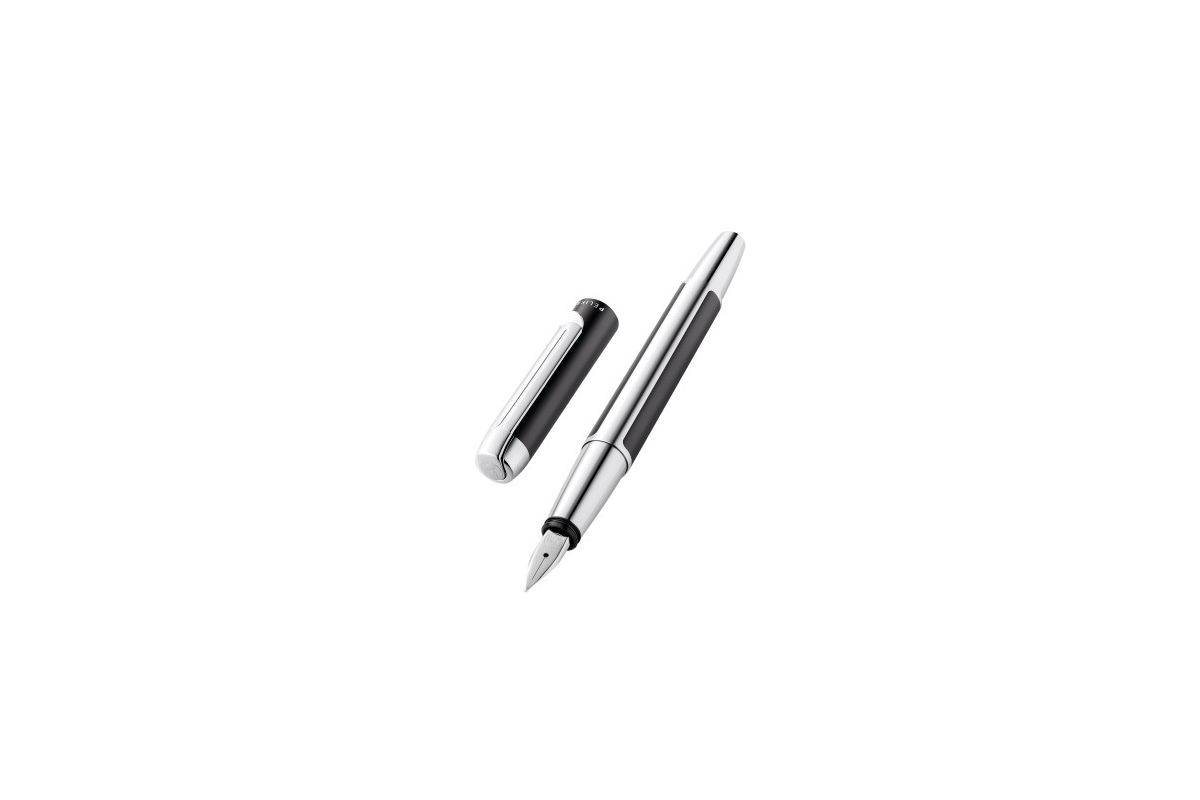 Pelikan Füllhalter "PURA", anthrazit, Federbreite: B-4