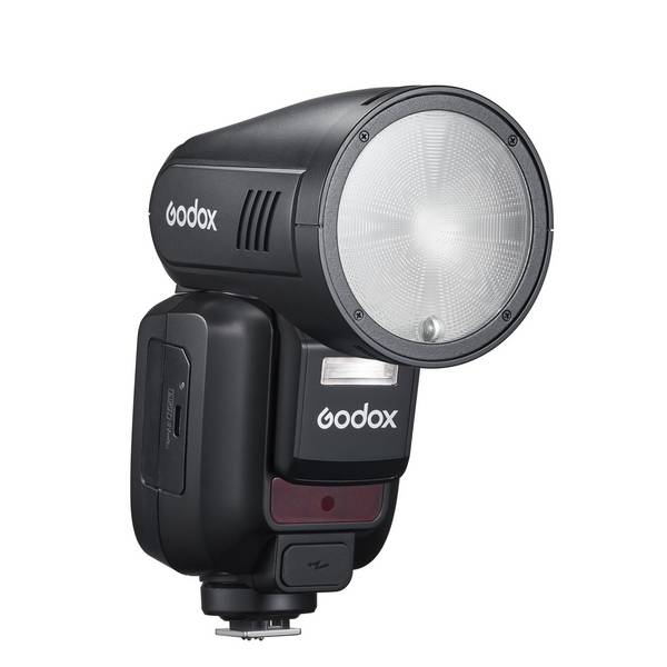 Godox V100, 1,7 s, Drahtlose Verbindung, 32 Kanäle, 616 g, Kompaktes Blitzlicht