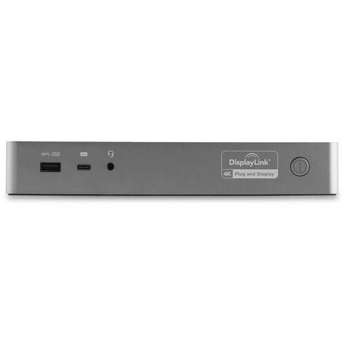 StarTech.com Universal Laptop Dockingstation - USB-C & USB 3.0 Dock - Dual 4K --2