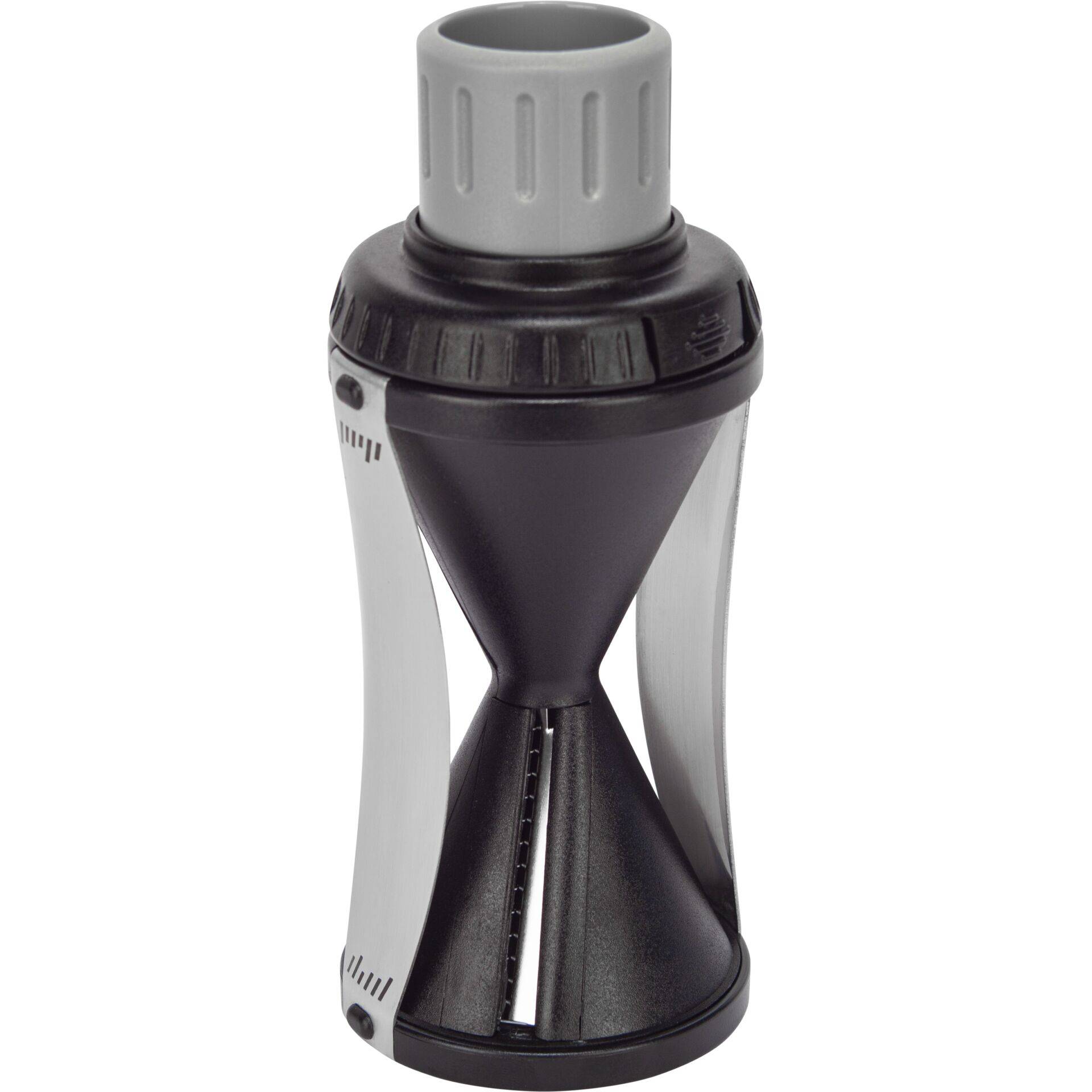 GEFU Spirelli 2.0, Manuell, Schwarz, Silber, Kunststoff, Edelstahl, 60 mm, 60 mm-1