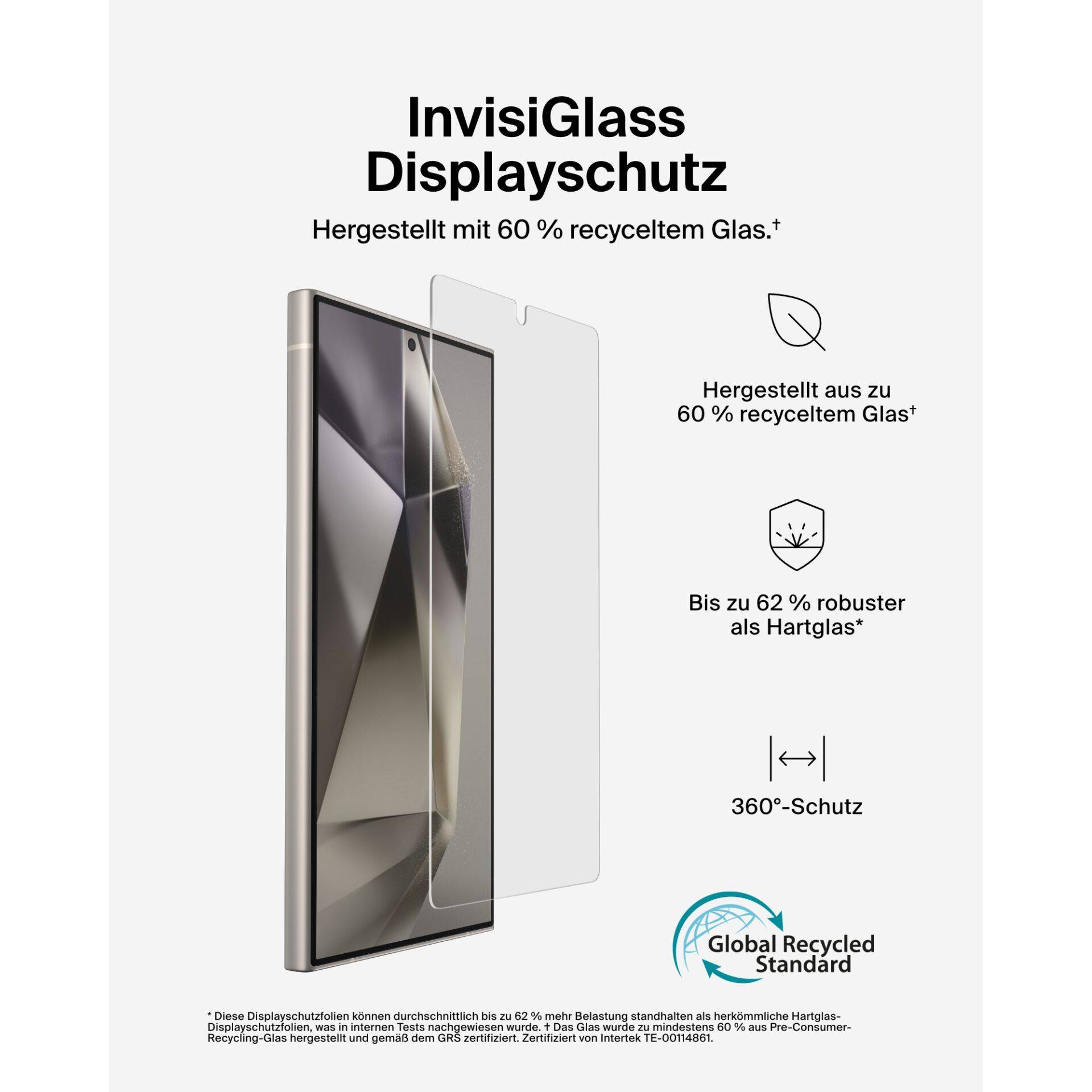 BELKIN - OVR GLASS EZTRAY Samsung S25 ULTR-1