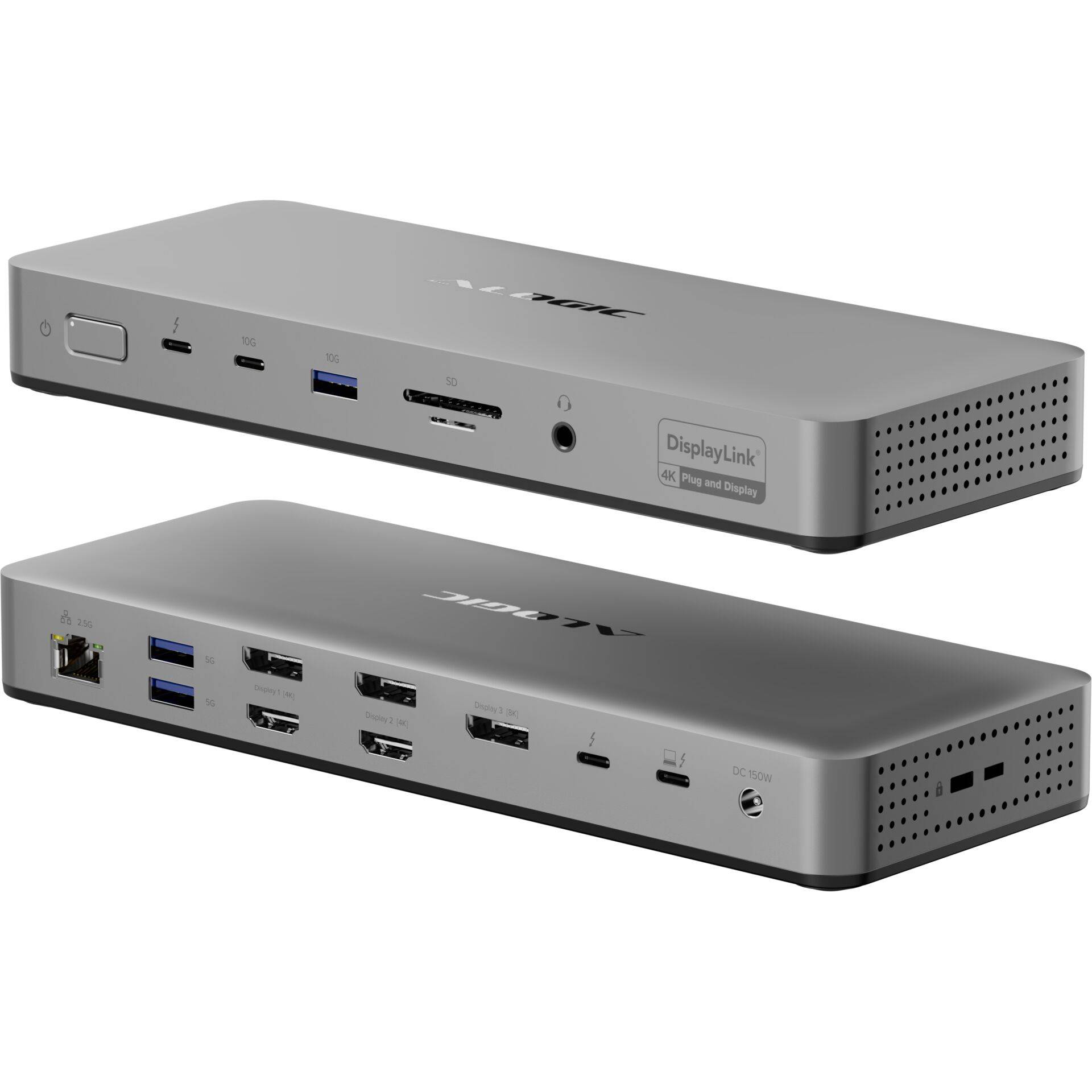 Alogic Thunderbolt 4 Dockingstation Quad 4K 4 laptop-dockingstation &Zubehör PC-1