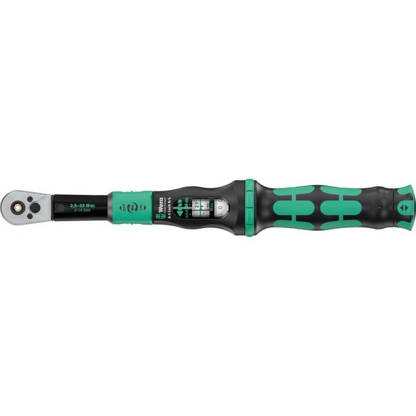 Drehmomentschlüssel Click-Torque Lock A 6 R/L 1/4 Zoll 2,5-25 Nm WERA