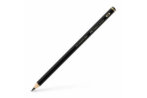 FABER-CASTELL - Bleistift Pitt Graphite Matt 4B 12er