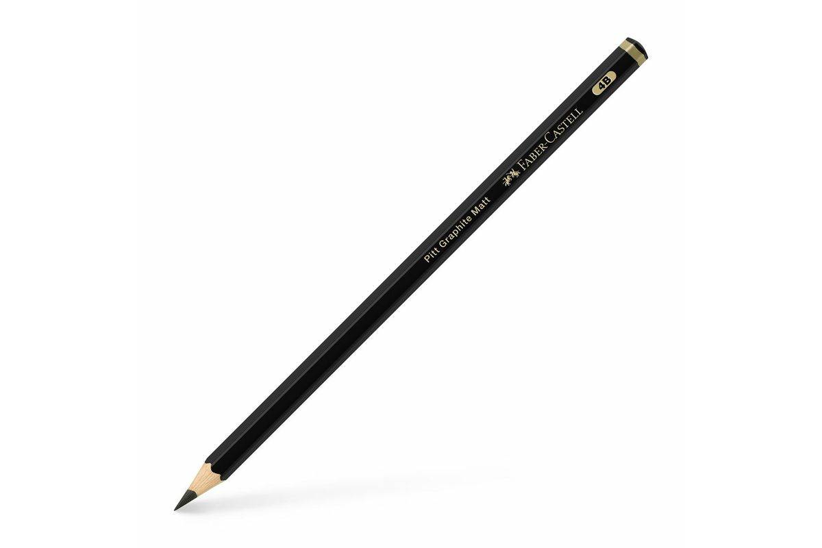 FABER-CASTELL - Bleistift Pitt Graphite Matt 4B 12er-0