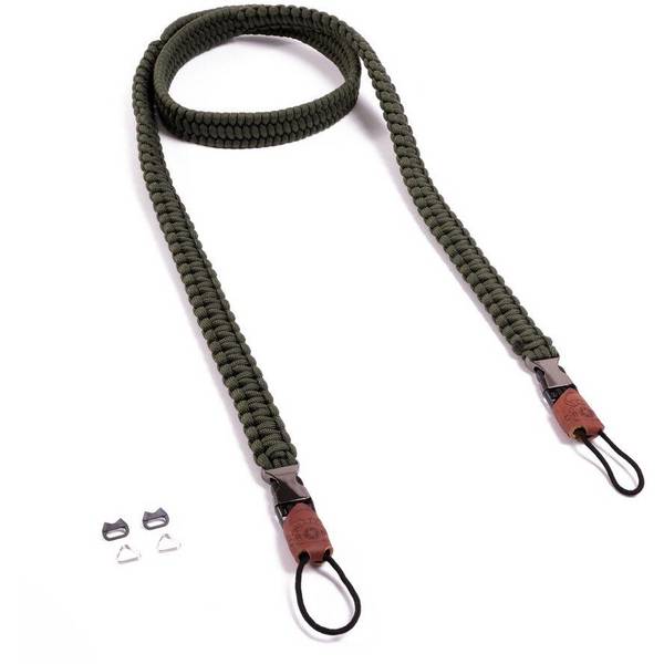 C-ROPE Kameragurt Traveler aus Paracord Military Olive retail