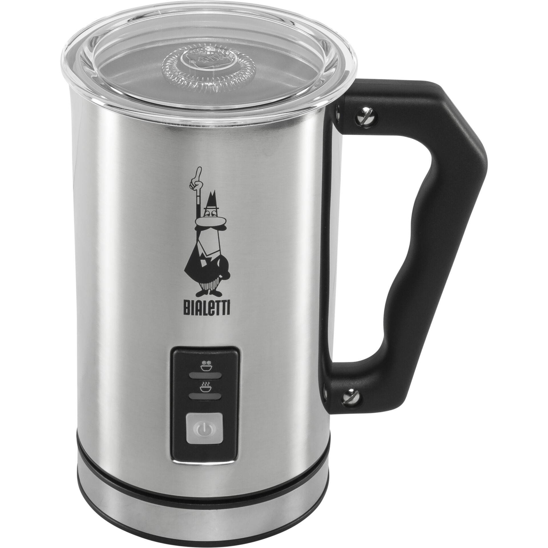Bialetti MK01Milchaufschäumer Edelstahl-0