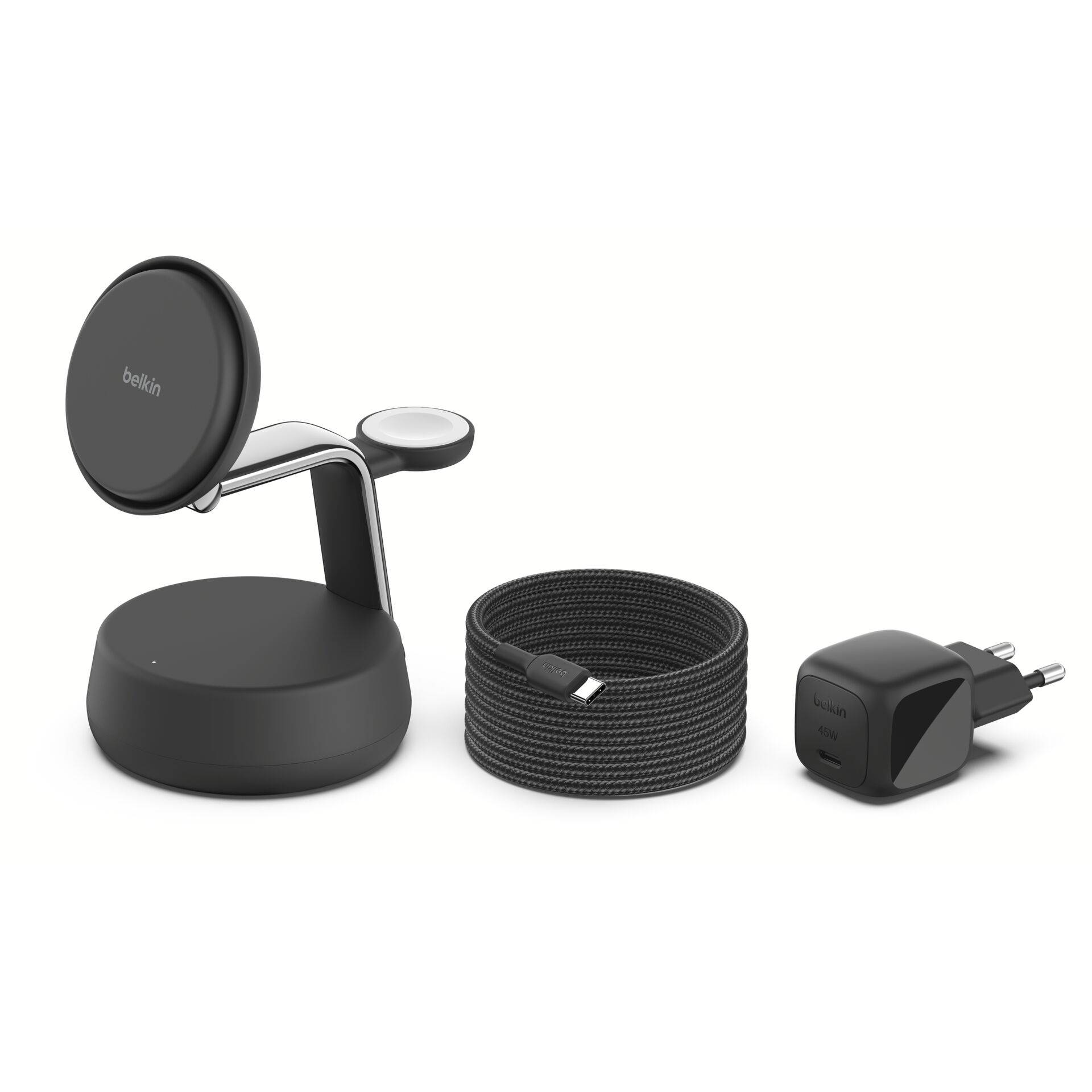 Belkin UltraCharge Pro 3-in-1 kabelloses Ladegerät WIZ040KQCH-0