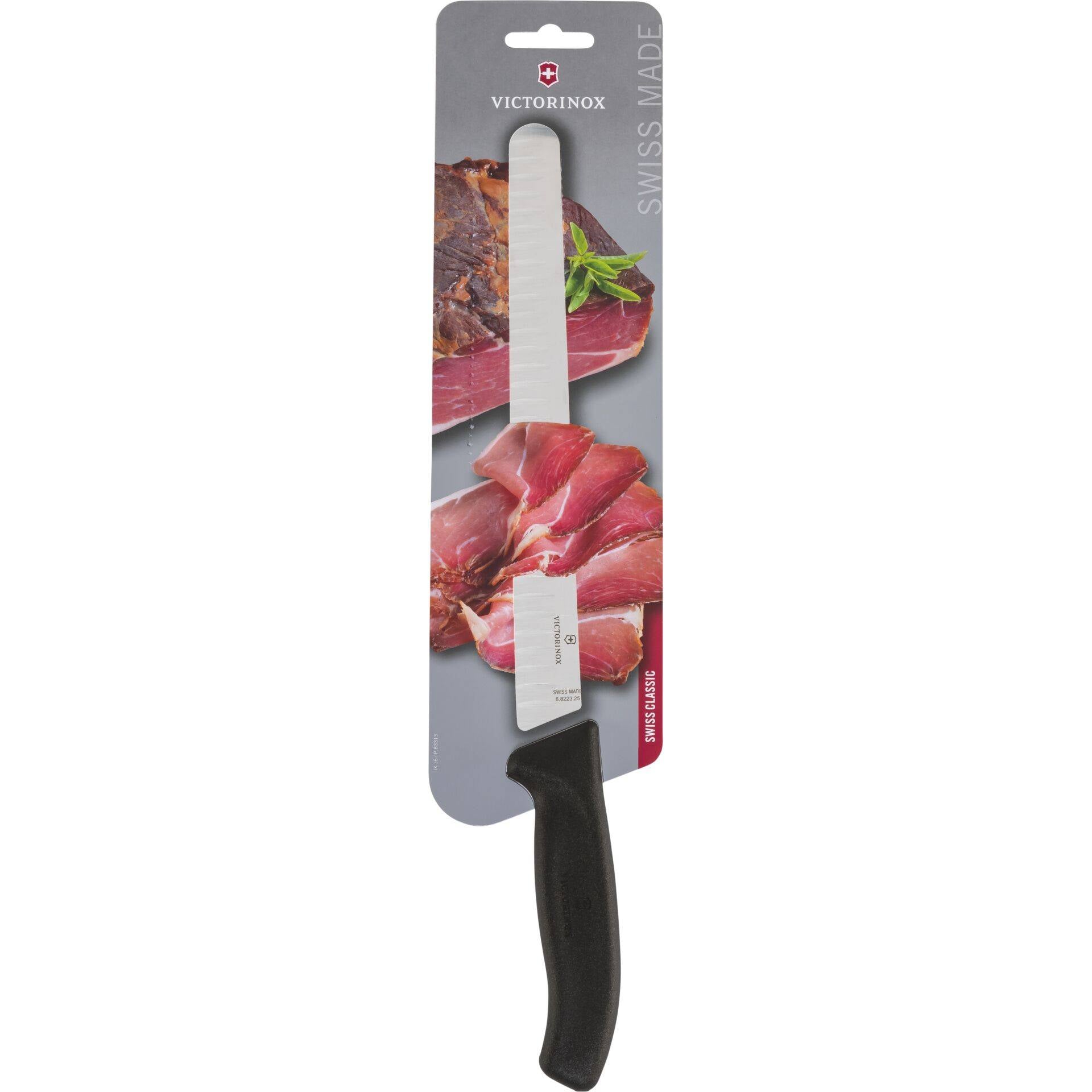 Victorinox Swiss Classic Schinkenmesser Kullenschliff 25 cm Blister-0