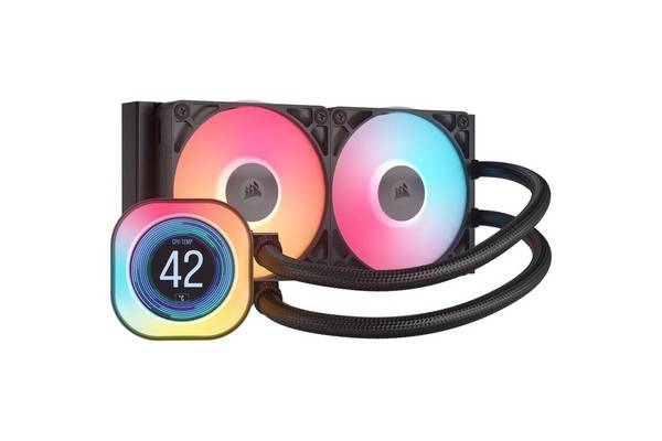 Corsair CPC AIO iCUE LINK TITAN 240 RX LCD CPU-Kühler 240mm Radiator Liquid CPU Cooler