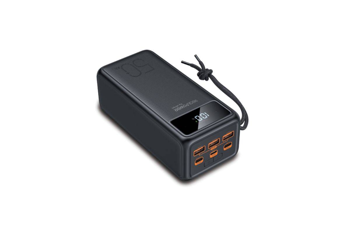 RealPower Powerbank PB-56000 Pro 56000 mAh 100Watt Type-C PD Multimedia-Technik Powerbanks-1