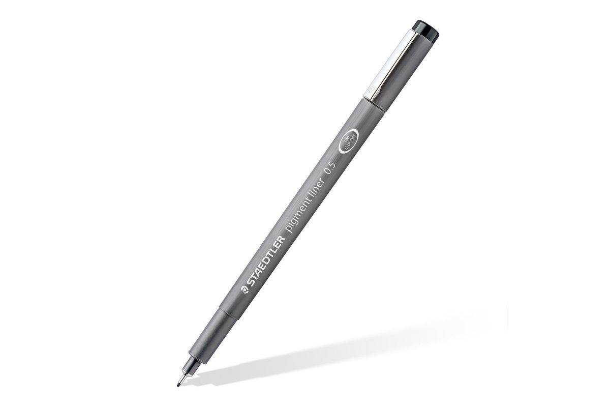 Staedtler pigment liner 0,5mm grün-0