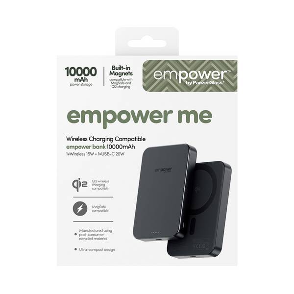 empower™ by ® empower™ Bank | 10000mAh | Weltall Schwarz, Schwarz
