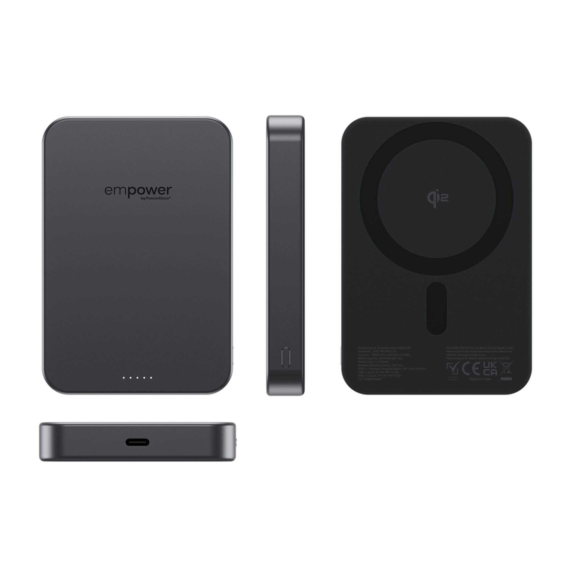 empower™ by ® empower™ Bank | 10000mAh | Weltall Schwarz, Schwarz-1