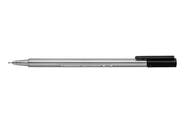 STAEDTLER - Fineliner triplus schwarz 4er-Set retail
