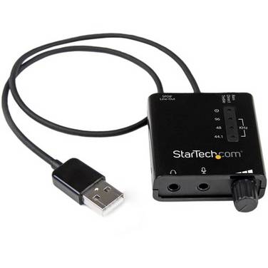 StarTech.com StarTech USB Audio Adapter - Externe USB Soundkarte