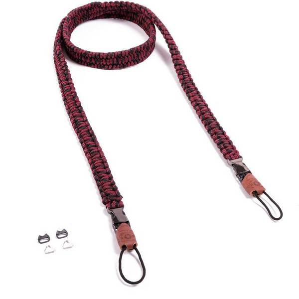 C-ROPE Kameragurt Traveler aus Paracord Red Dots retail