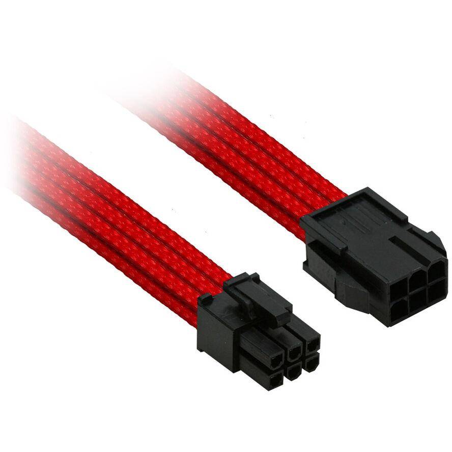 Nanoxia Kabel PCI-E Verlängerung rot - Kabel - Strom/Netzteil-0