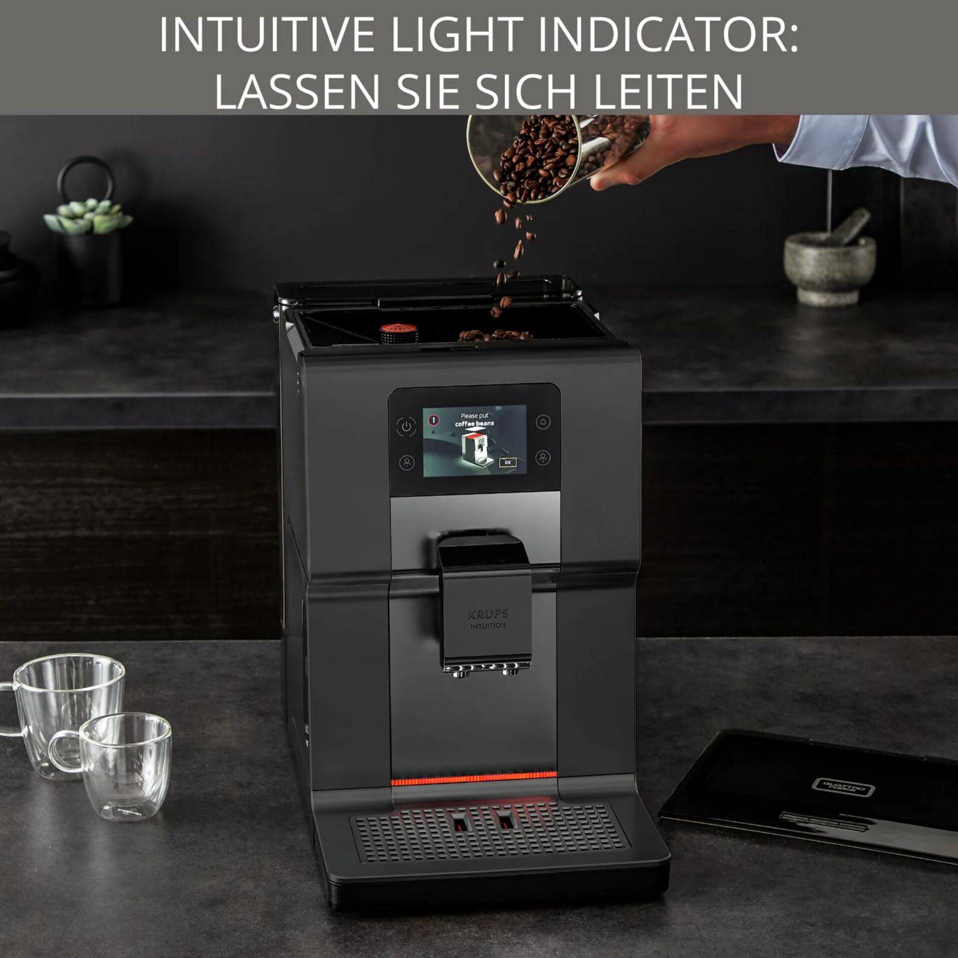Krups Intution Preference EA875U10 coffee maker Home & Living Haushaltskleingeräte Kaffeemaschinen-0