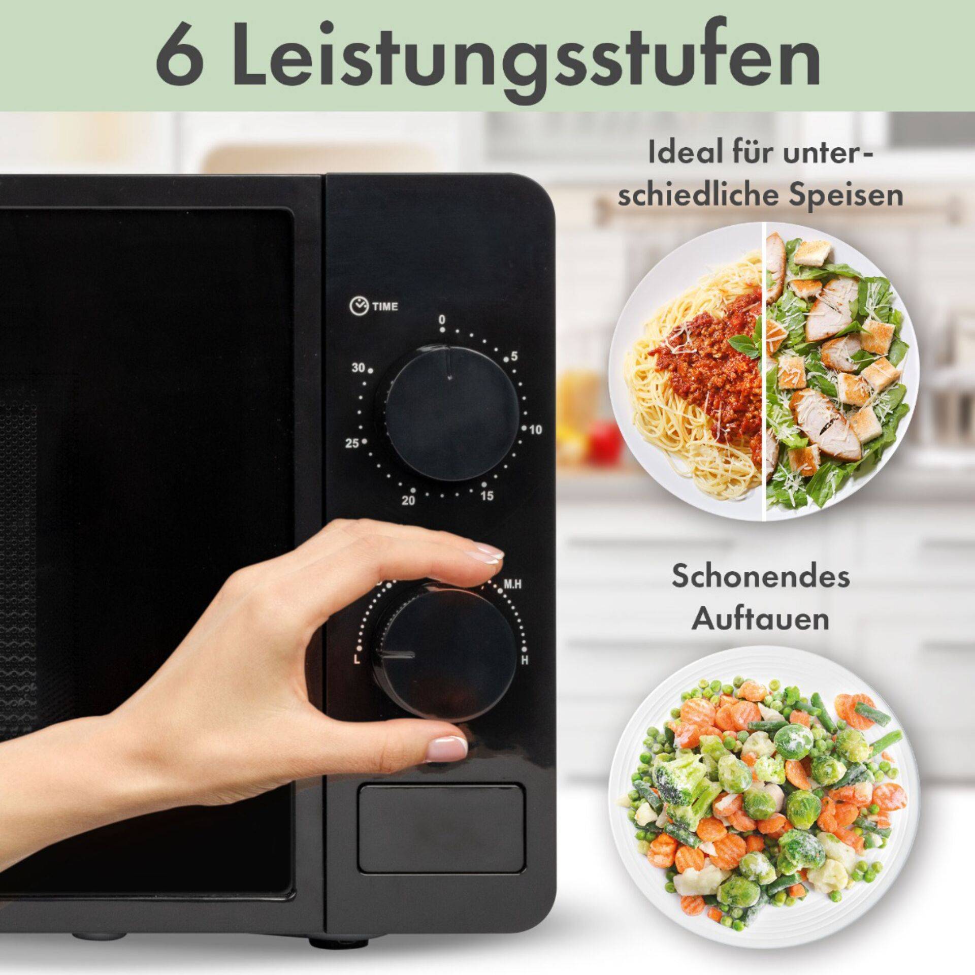 CLATRONIC - BOMANN MW 6014 CB schwarz Mikrowellengerät 660143-1
