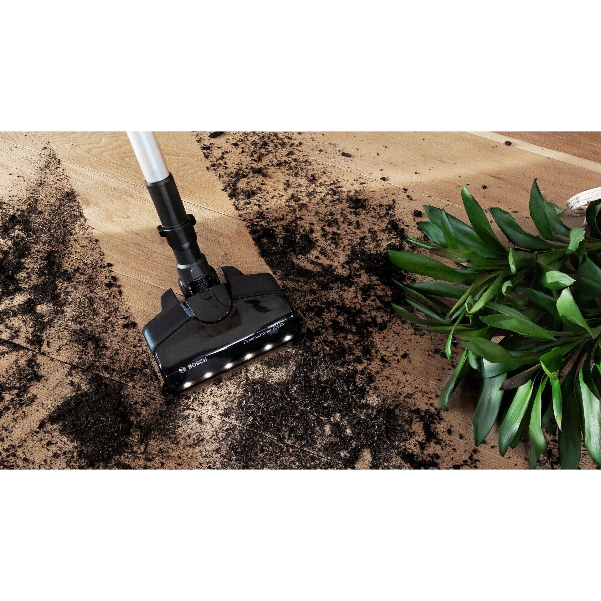 Bosch Akku-Staubsauger BSS711W Unlimited 7 | kabellos & beutellos | Stielsauger | 18V Wechselakku | LED-Bodendüse | weiß-1