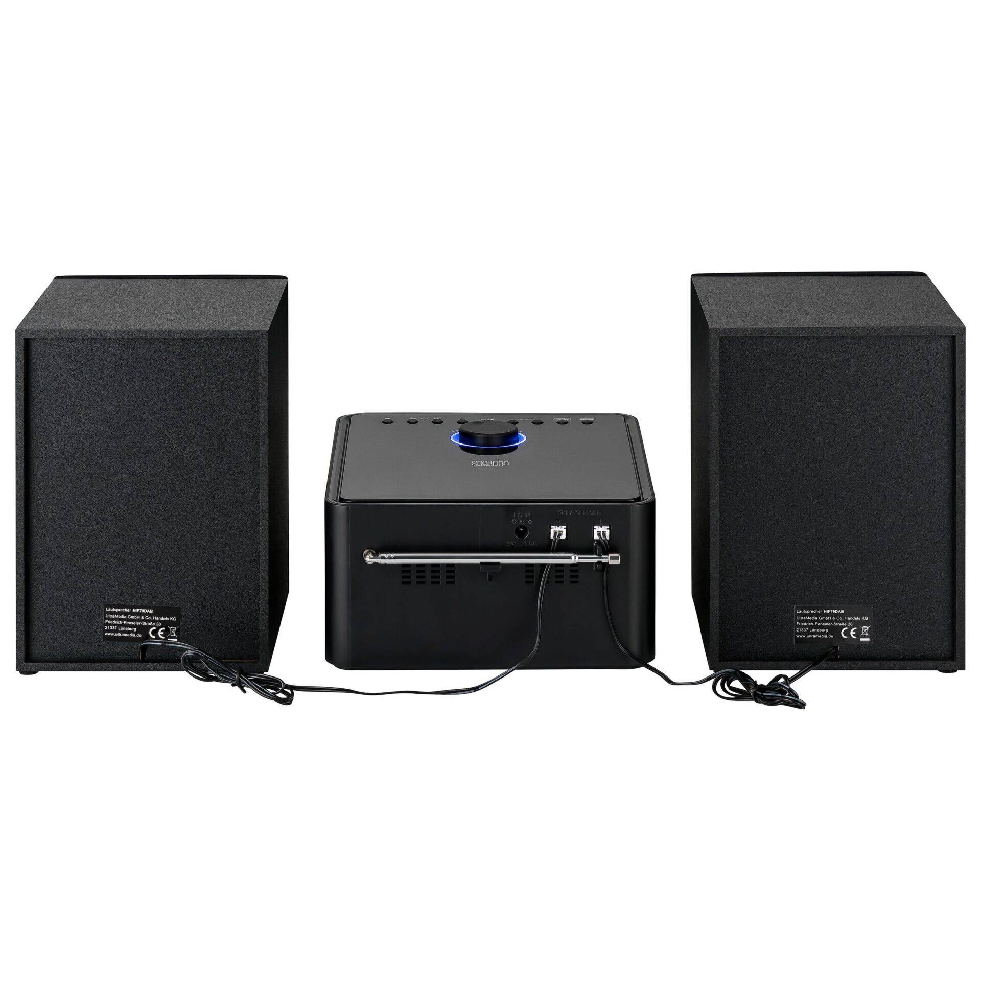 Reflexion HIF79FM Stereo System FM Bluetooth USB MP3 CD AUX Incl. Remote-2