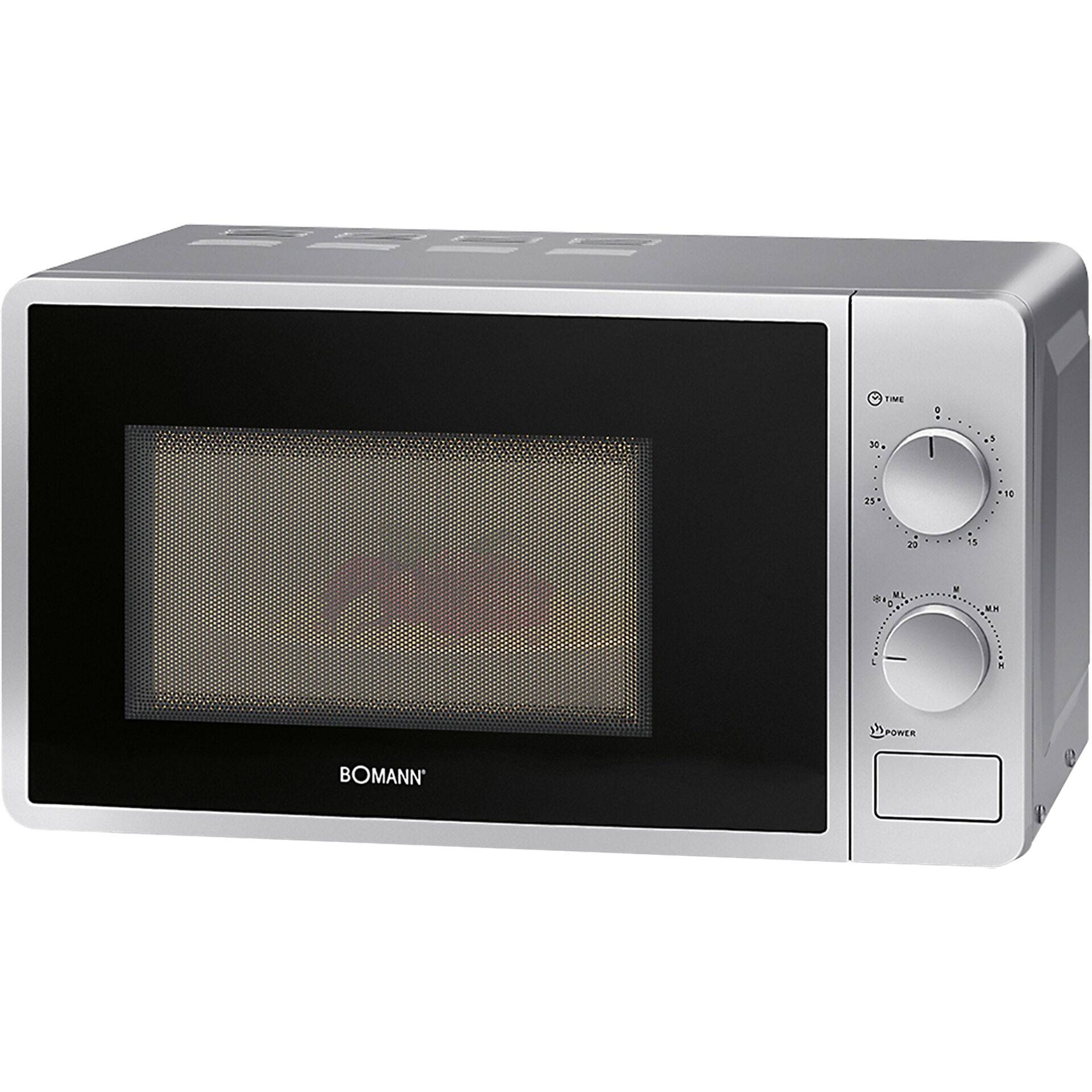 Bomann MW 6014 CB silber-0