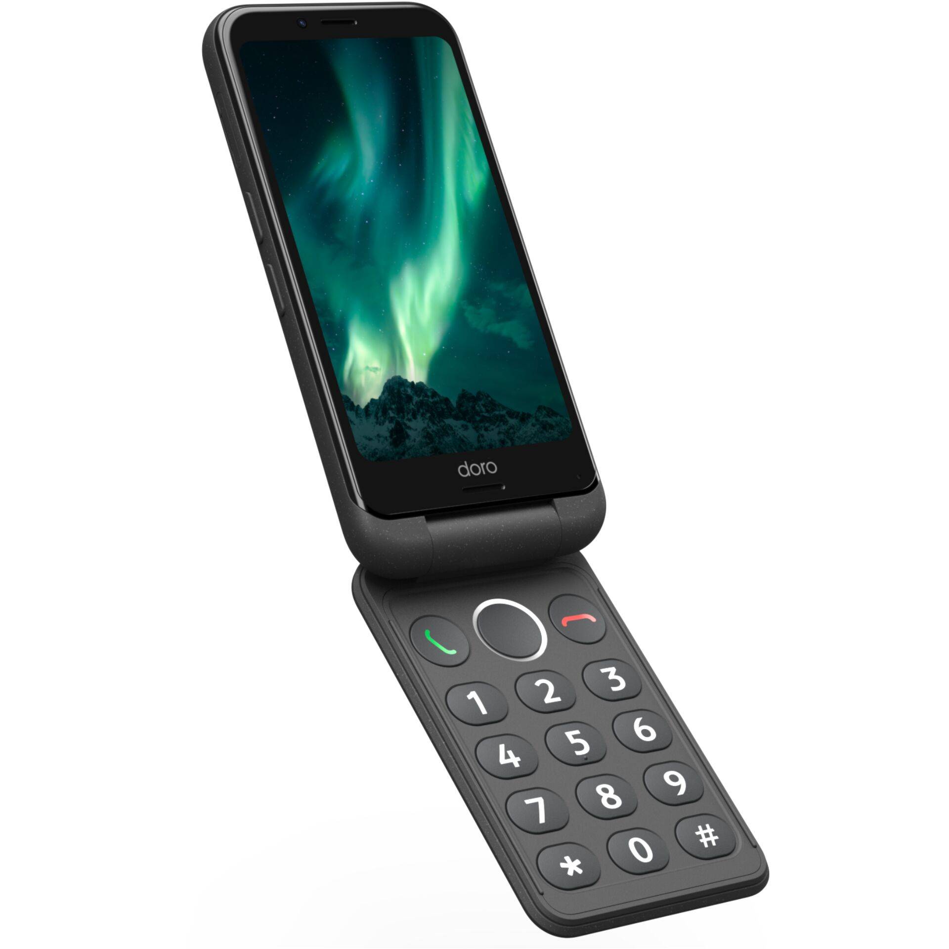 Doro Aurora A20 graphit+ Wireless Charging Station - Smartphone - 64 GB-1