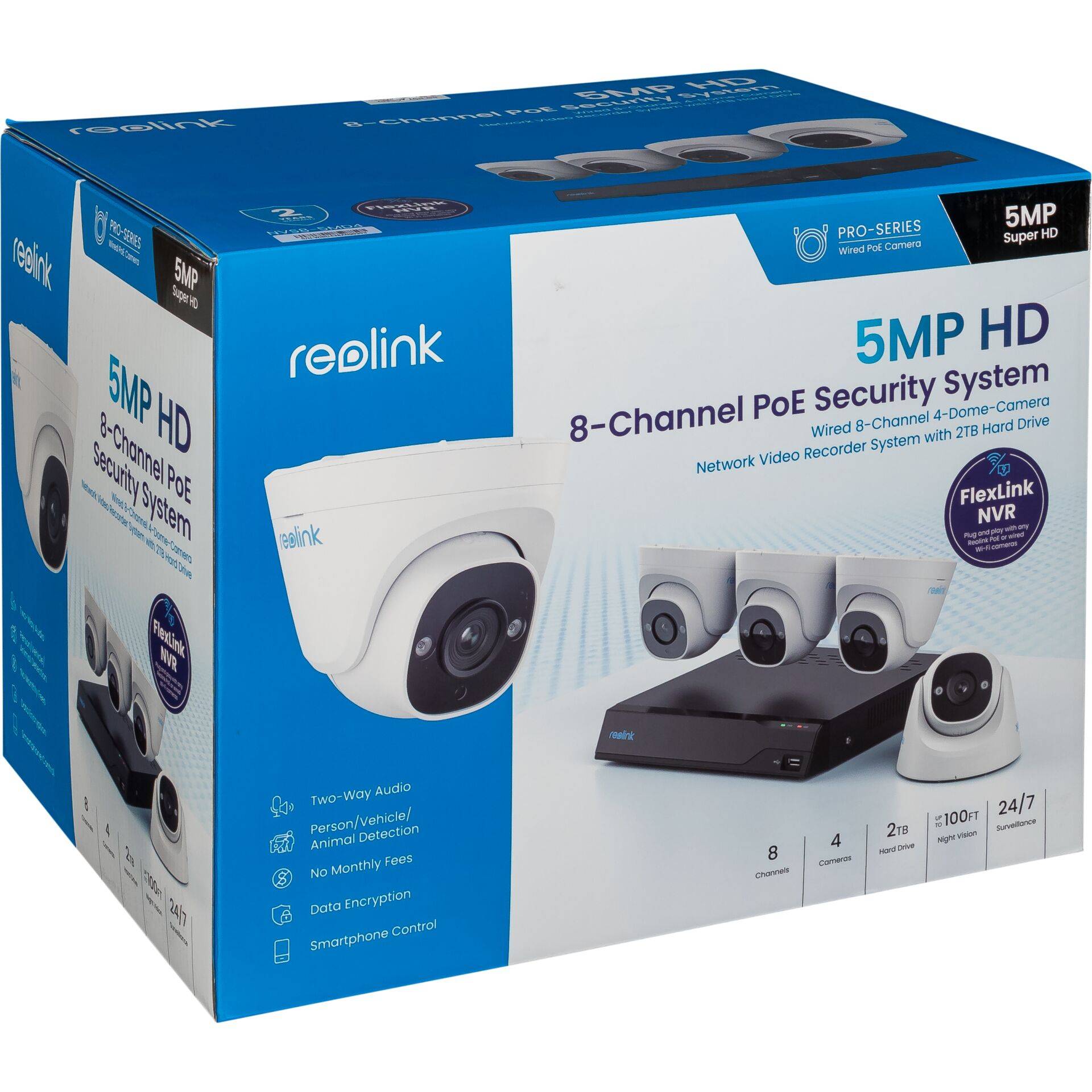 Reolink Set NVS8-5MD4 8-Kanal PoE-0