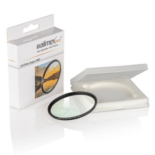 WALIMEX - pro UV-Filter Slim Super DMC - besonders hochwertiger UV Filter Objektivfilter