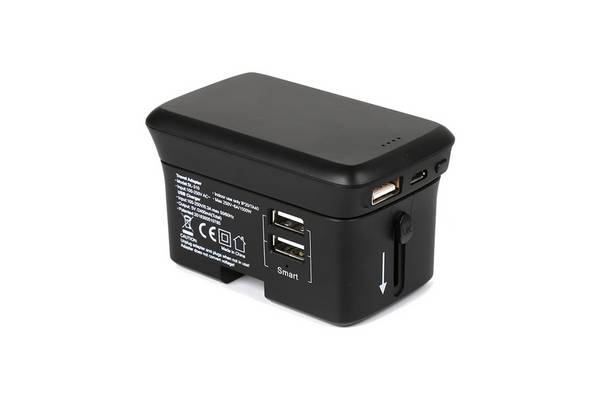 RealPower Ladegerät TravelCharge-4k inkl. Powerbank
