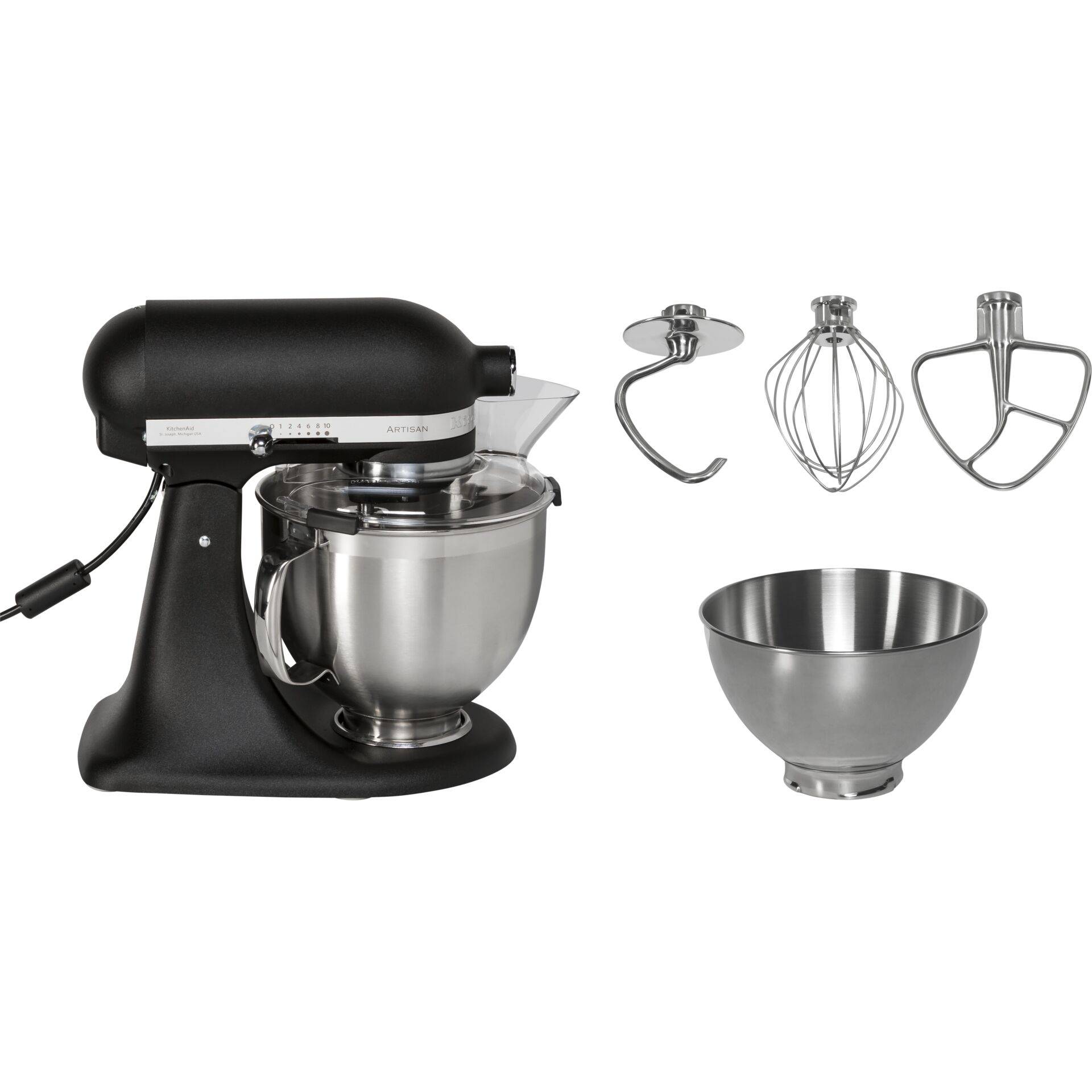 KitchenAid Artisan Premium 5KSM185PSEBK - Küchenmaschine-0